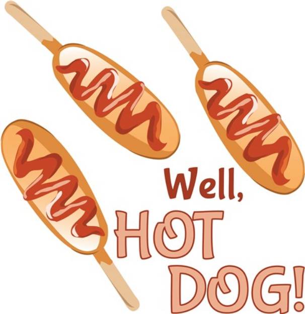Picture of Well Hot Dog SVG File