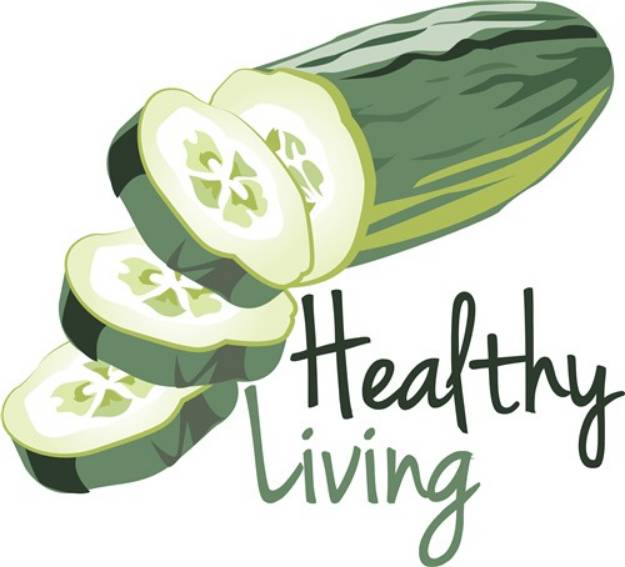 Picture of Healthy LIving SVG File