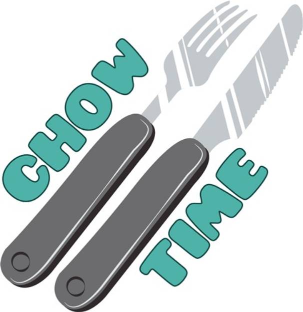 Picture of Chow Time SVG File