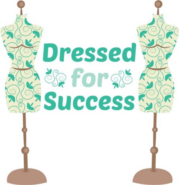 Picture of Dressed For Success SVG File