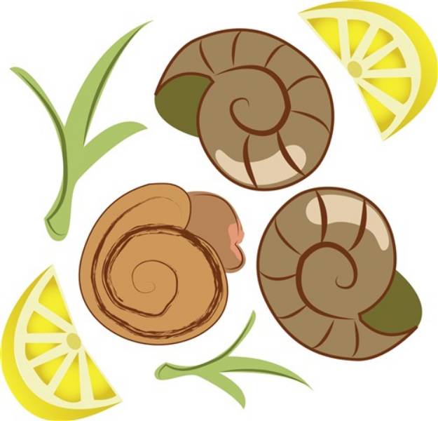 Picture of Snails & Lemons SVG File