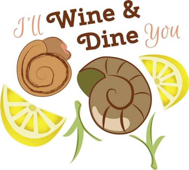 Picture of Wine & Dine You SVG File