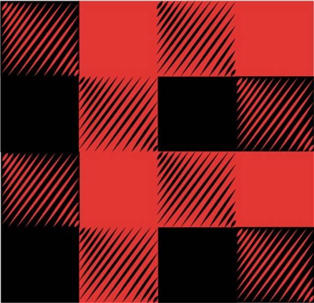 Picture of Plaid Pattern SVG File