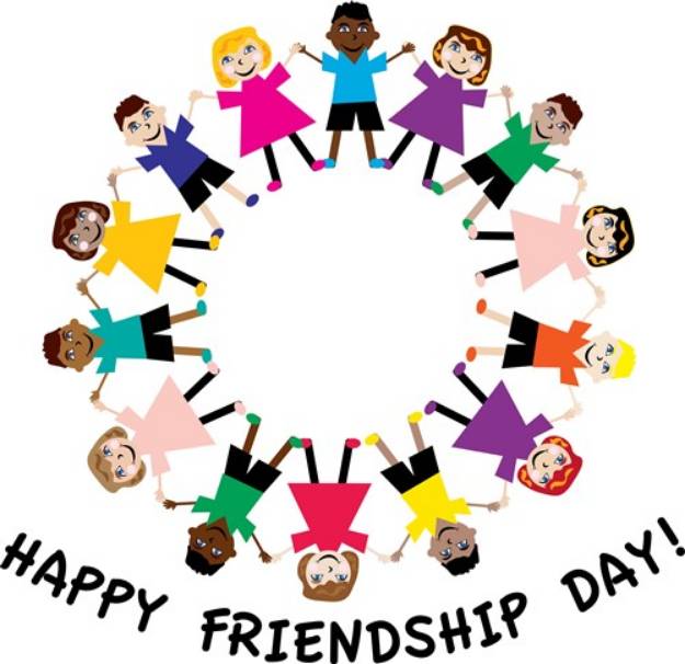 Picture of Friendship Day SVG File