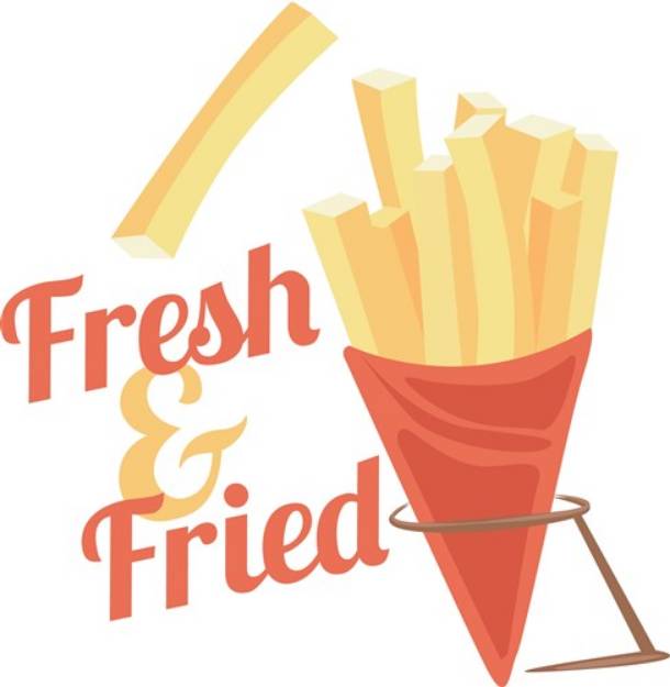 Picture of Fresh & Fried SVG File