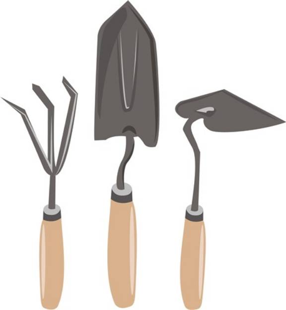 Picture of Garden Tools SVG File