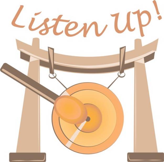 Picture of Listen Up SVG File