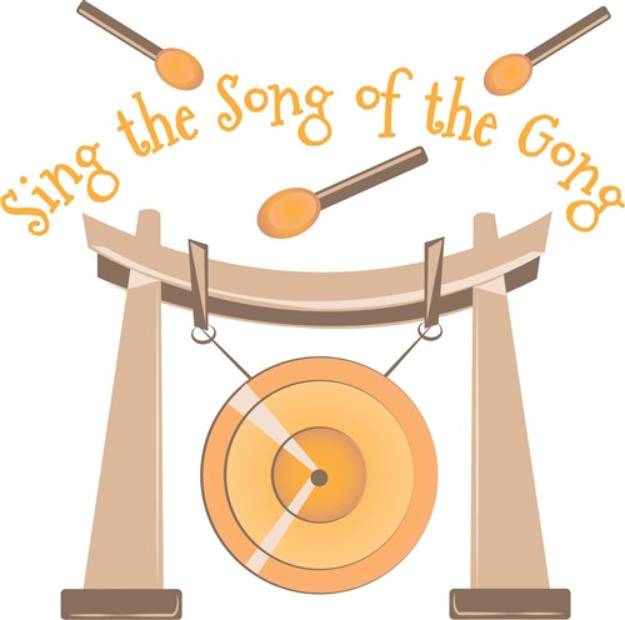 Picture of Song Of Gong SVG File