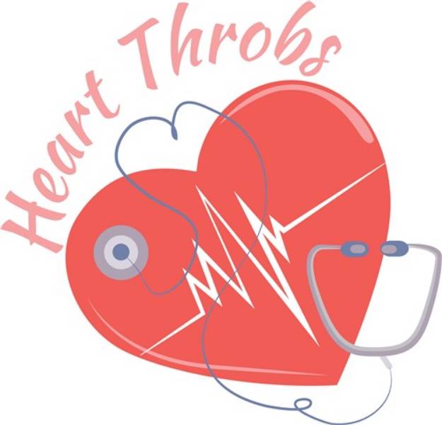 Picture of Heart Throbs SVG File