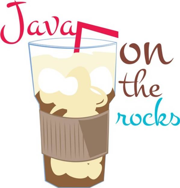 Picture of Java On Rocks SVG File