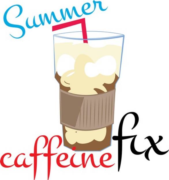 Picture of Caffeine Fix SVG File