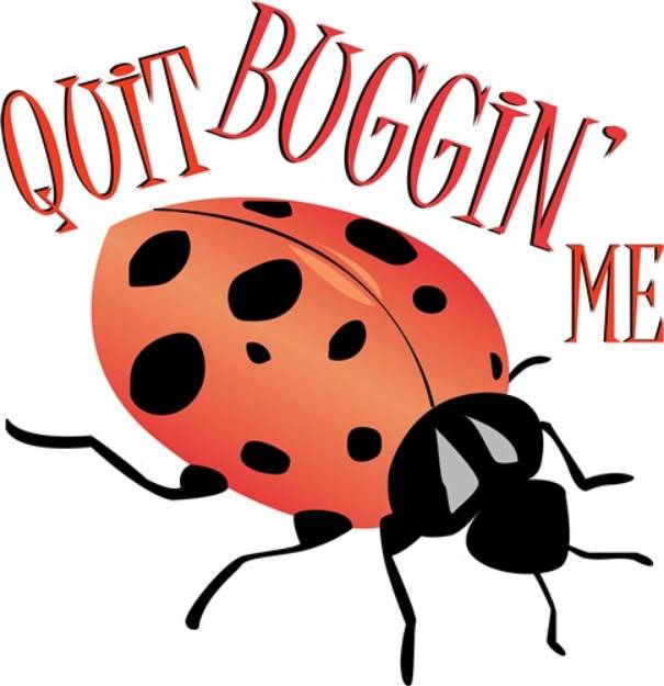 Picture of Buggin Me SVG File