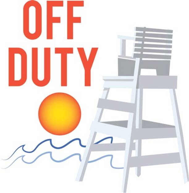 Picture of Off Duty SVG File