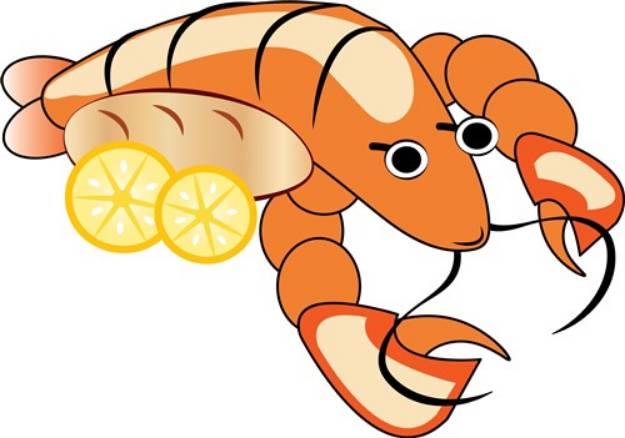 Picture of Lobster Dinner SVG File