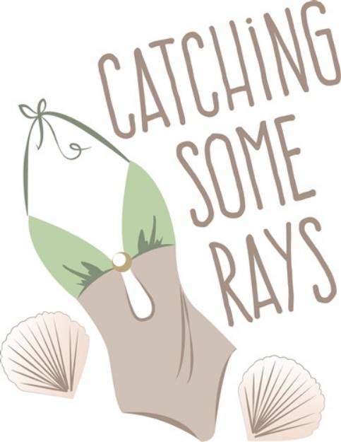 Picture of Catching Rays SVG File