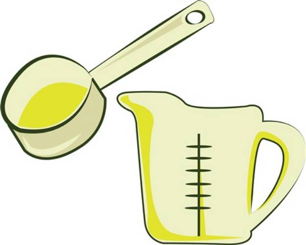 Picture of Measuring Cup SVG File