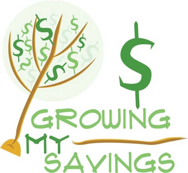 Picture of Growing My Savings SVG File
