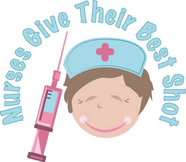 Picture of Nurses Give Shots SVG File