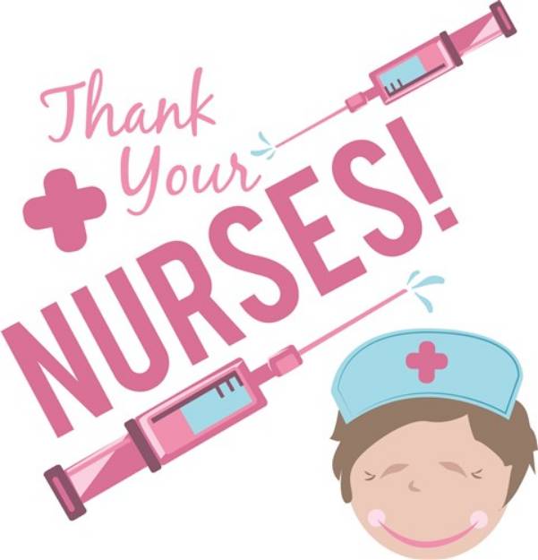 Picture of Thank Nurses SVG File