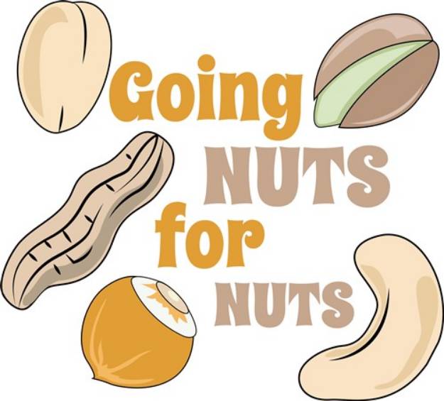 Picture of Going Nuts SVG File