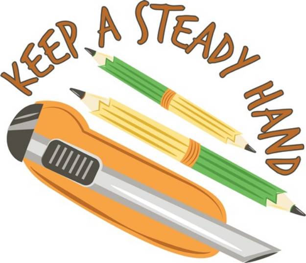 Picture of Keep Steady Hand SVG File