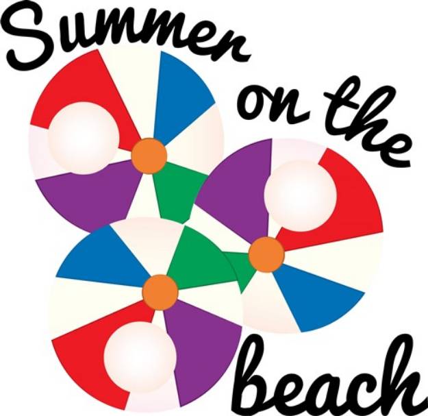 Picture of On The Beach SVG File