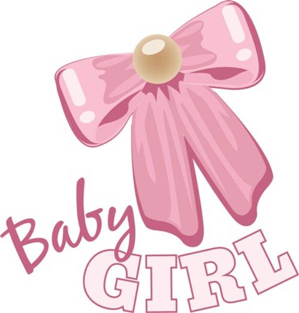 Picture of Baby Girl SVG File