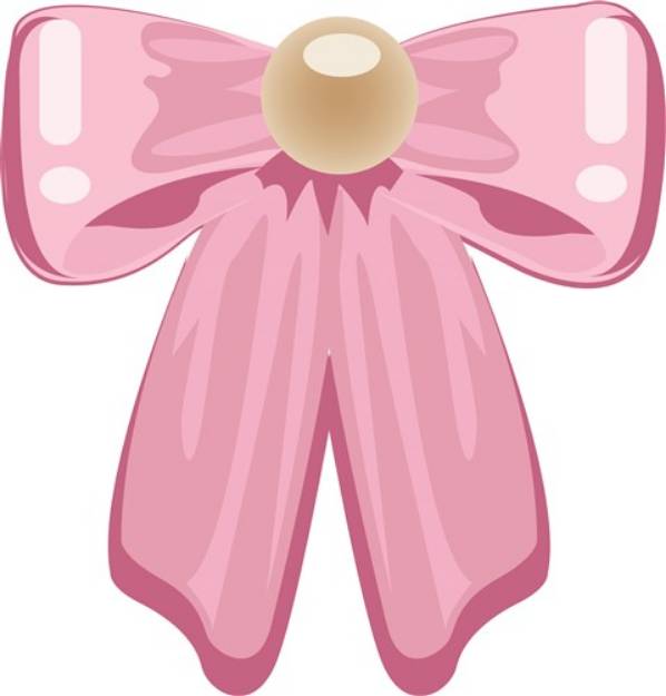 Picture of Girls Bow SVG File