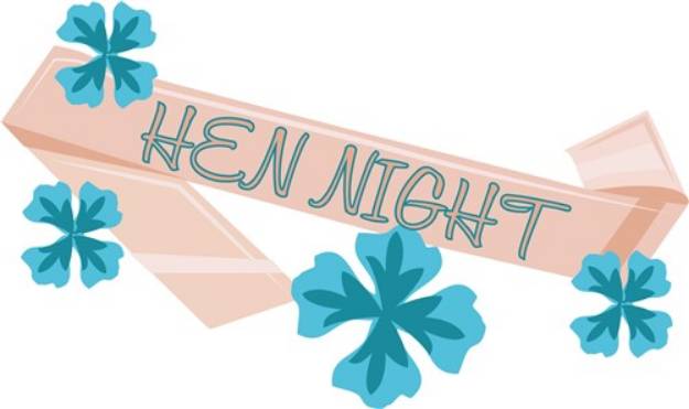 Picture of Hen Night SVG File