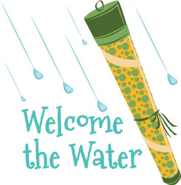 Picture of Welcome The Water SVG File