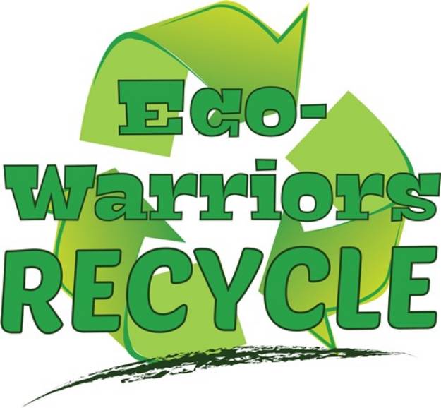 Picture of Eco Warriors Recycle SVG File