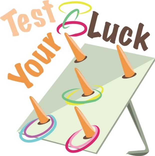 Picture of Test Your Luck SVG File