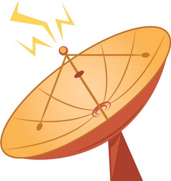 Picture of Satellite Dish SVG File