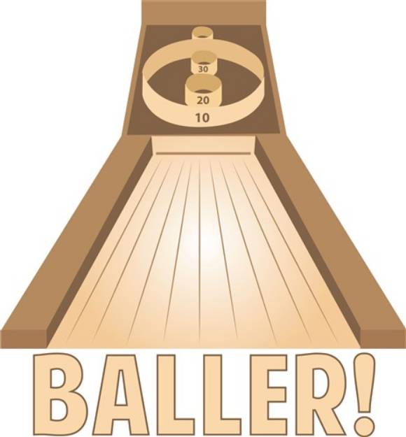 Picture of Skee Baller SVG File