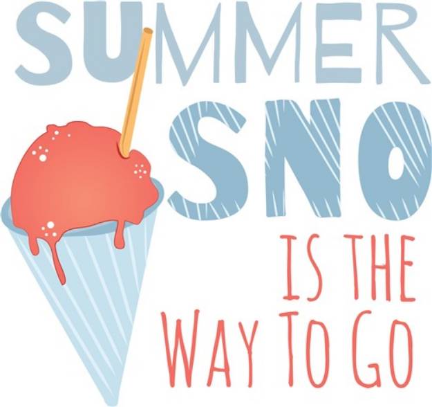 Picture of Summer Sno SVG File