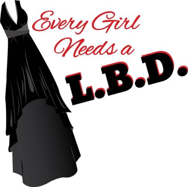 Picture of Need A LBD SVG File