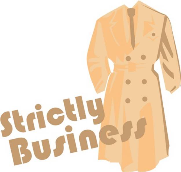 Picture of Strictly Business SVG File