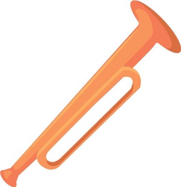 Picture of Trumpet SVG File