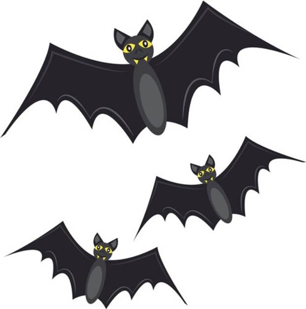 Picture of Vampire Bats SVG File