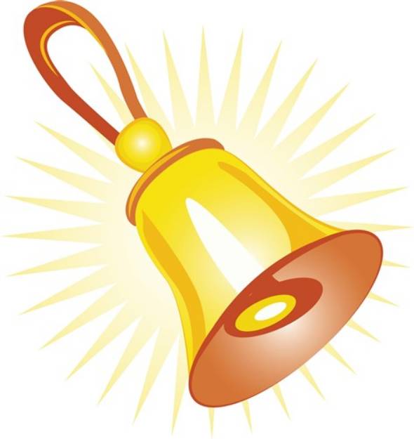 Picture of Hand Bell SVG File