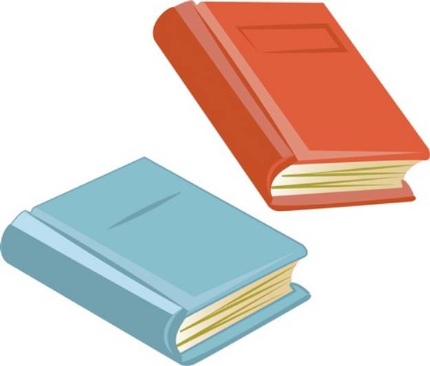 Picture of School Books SVG File