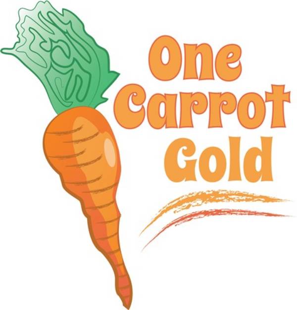 Picture of One Carrot Gold SVG File