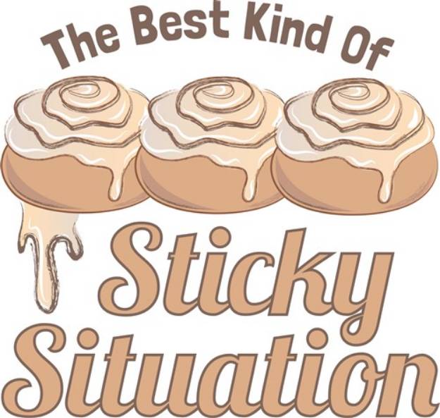 Picture of Sticky Situation SVG File