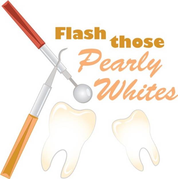 Picture of Pearly Whites SVG File