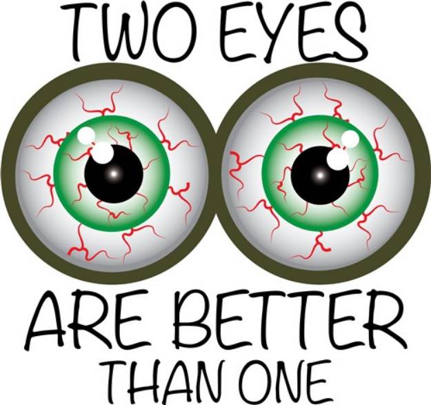 Picture of Two Eyes SVG File
