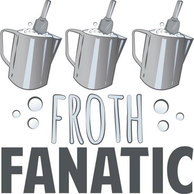 Picture of Froth Fanatic SVG File