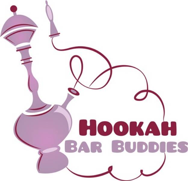 Picture of Hookah Bar Buddies SVG File