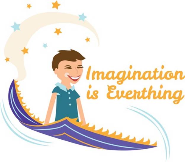 Picture of Imagination Is Everything SVG File