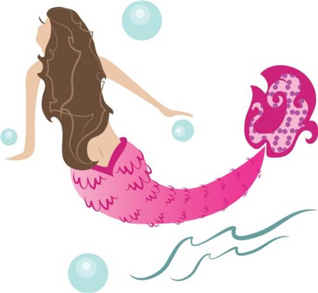 Picture of Mermaid SVG File