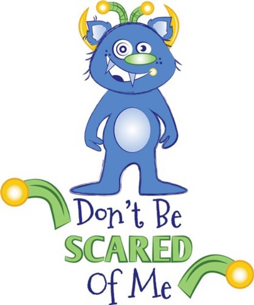 Picture of Dont Be Scared SVG File